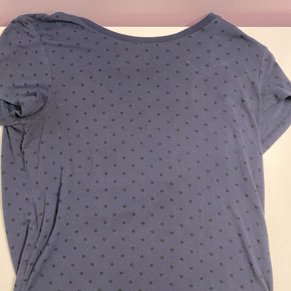 American Eagle Polka Dotted Soft Tee (Size S)